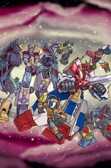 Cover art for Transformers Victory